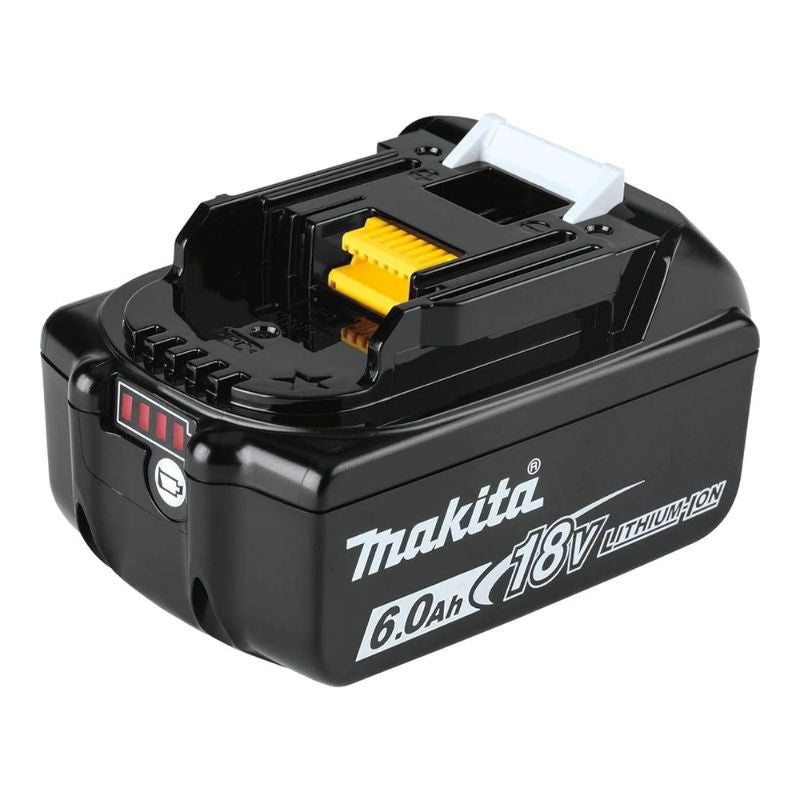 Pack Énergie 2 batteries 6,0 Ah BL1860B + 1 chargeur rapide DC18RC MAKITA - en carton
