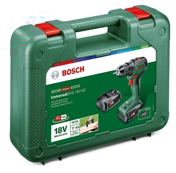 Perceuse UniversalDrill + 2 batteries - 18V