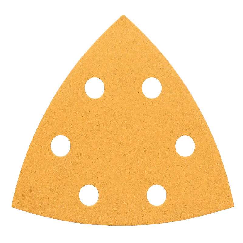 5 Feuilles abrasives C470 BOSCH pour ponceuses Delta 93 mm Best for Wood and Paint 6 trous