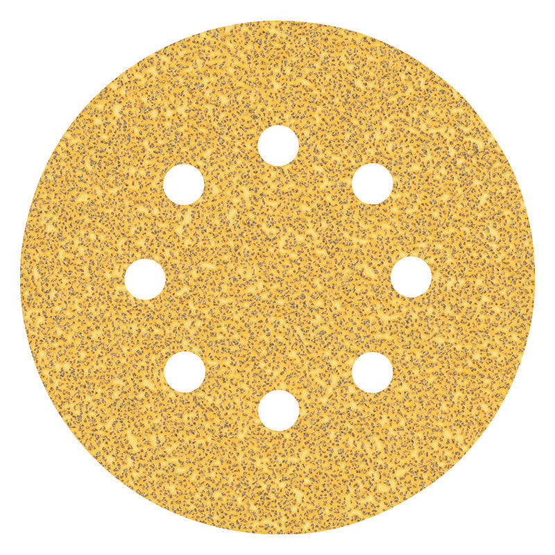 50 disques abrasifs BOSCH pour ponceuse excentrique 8T Ø125mm