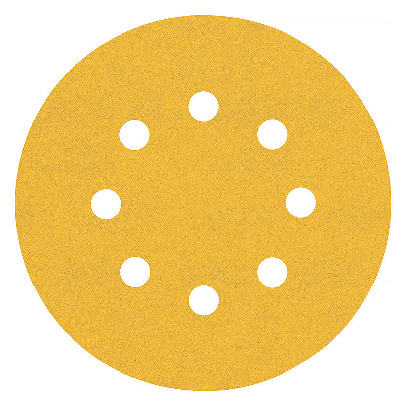 50 disques abrasifs BOSCH pour ponceuse excentrique 8T Ø125mm