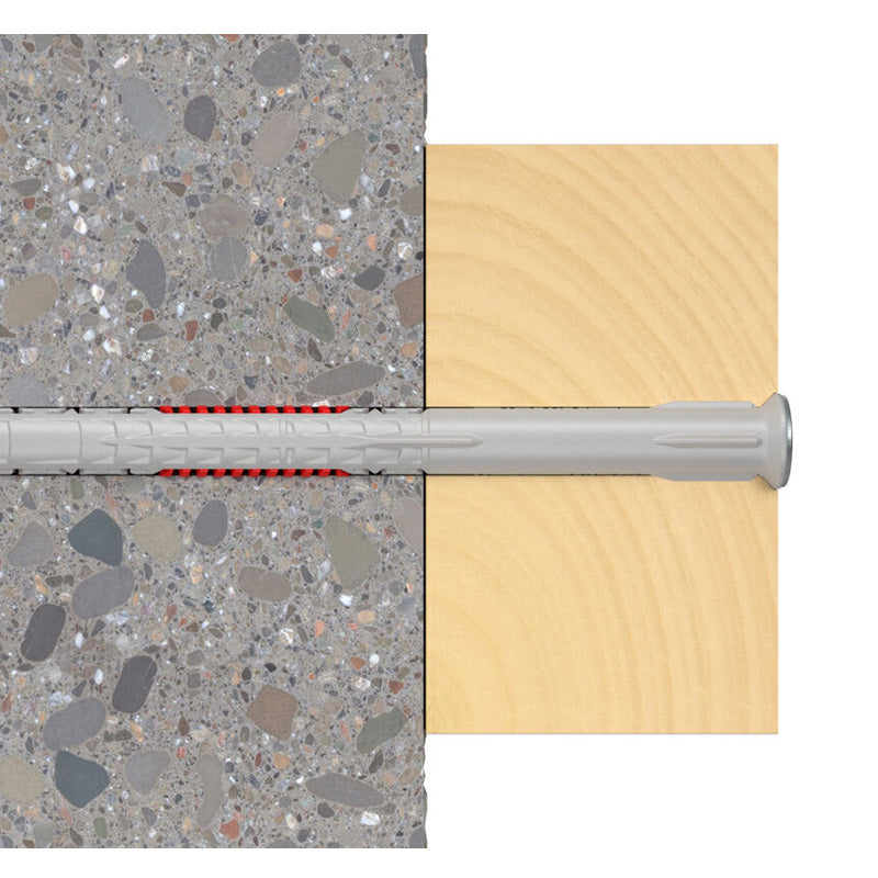 50 Chevilles rallongées DuoXpand FISCHER 562159 10 x 160 T en acier électrozingué