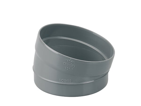 3025722 - Secteur de coude PVC évacuati