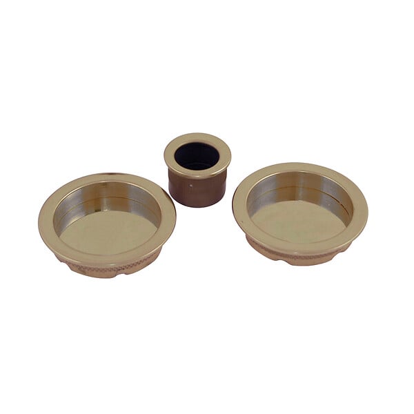 P0189/63F - Kit Cuvette ronde Zamak nickel