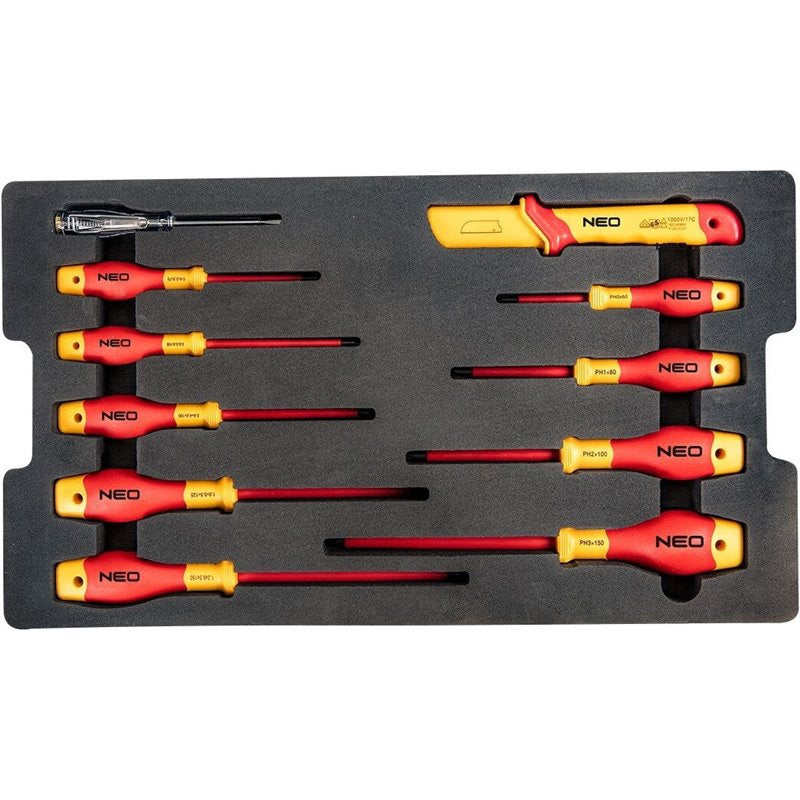 Coffret d'outillage électricien 52 pcs - NEO TOOLS - 01-311