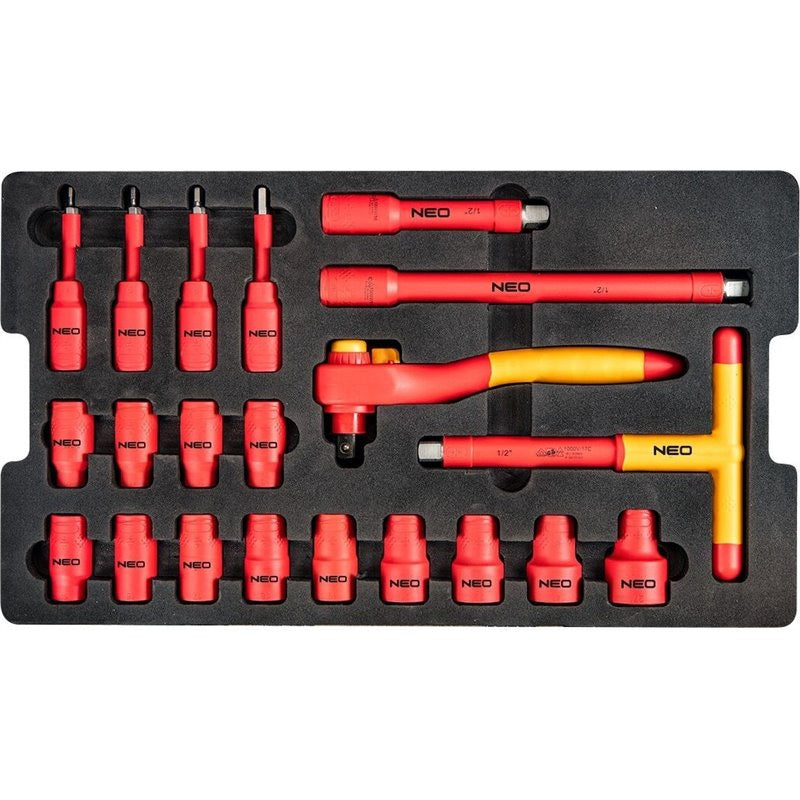 Coffret d'outillage électricien 52 pcs - NEO TOOLS - 01-311