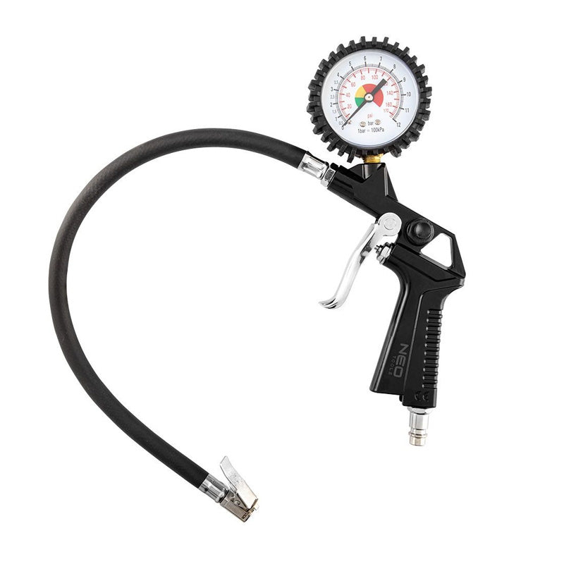 Pistolet de gonflage avec manomètre - NEO TOOLS - 14-714