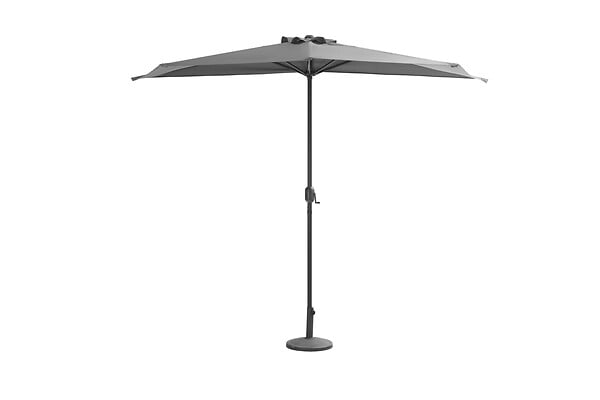 Parasol de balcon - Gris - 297x147x249cm