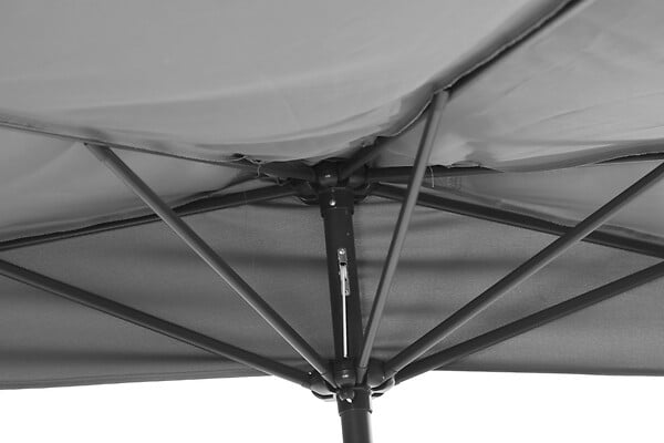 Parasol de balcon - Gris - 297x147x249cm