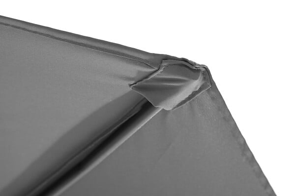 Parasol de balcon - Gris - 297x147x249cm