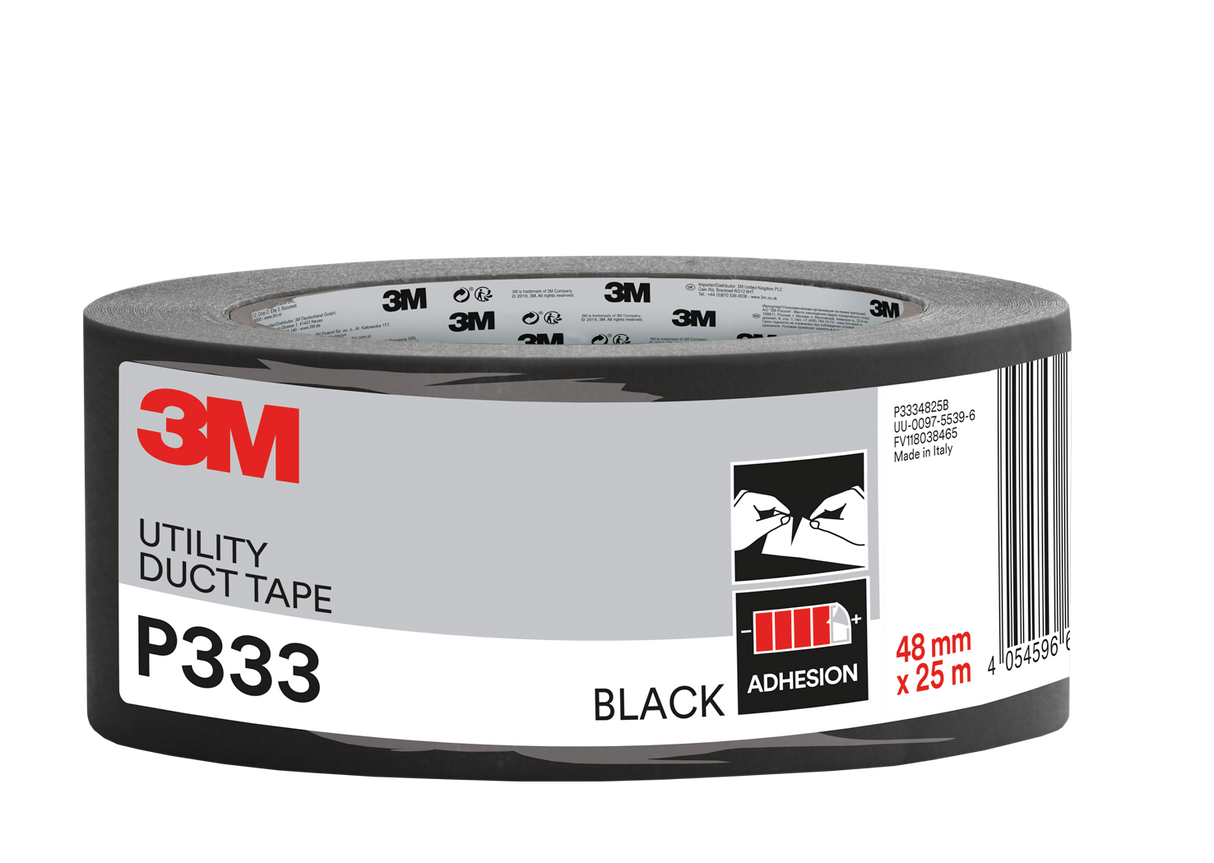 3M™ P333 - Toile de Réparation Noir 25m x 48mm