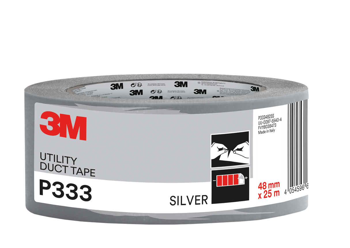 3M™ P333 - Toile de Réparation Gris 25m x 48mm