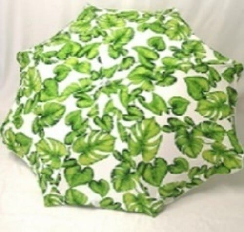 Parasol - Feuillage - Coton et polycoton - 200cm