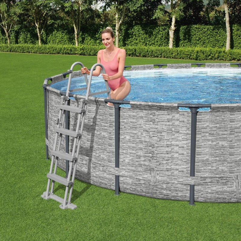 Piscine steelpromax - 488x122 avec pompe