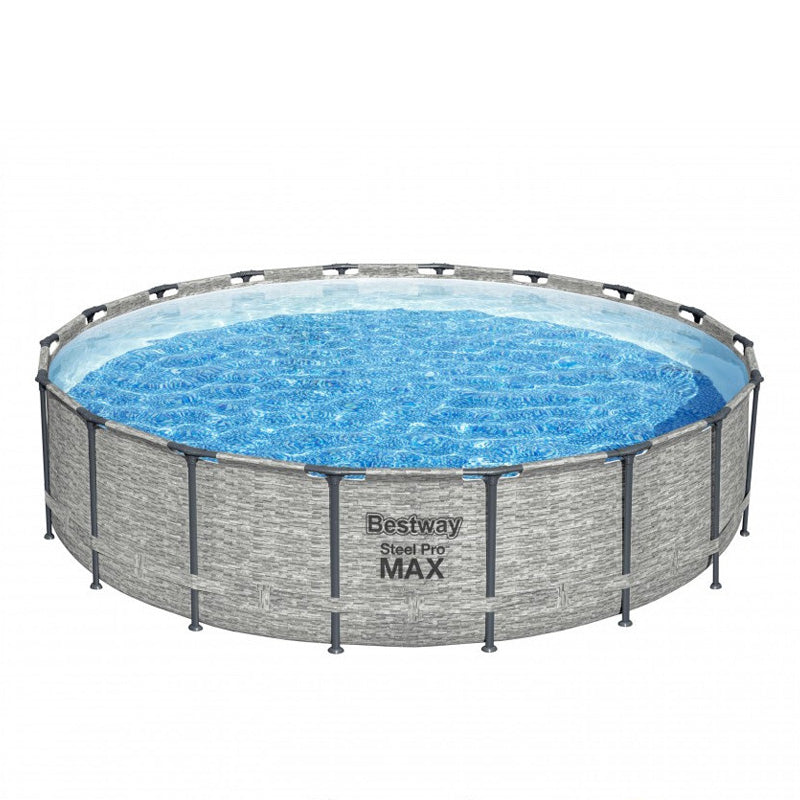 Piscine steelpromax - 488x122 avec pompe