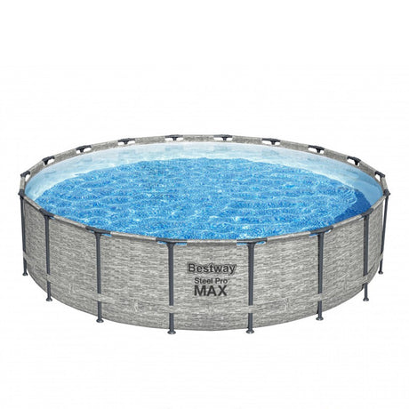 Piscine steelpromax - 488x122 avec pompe