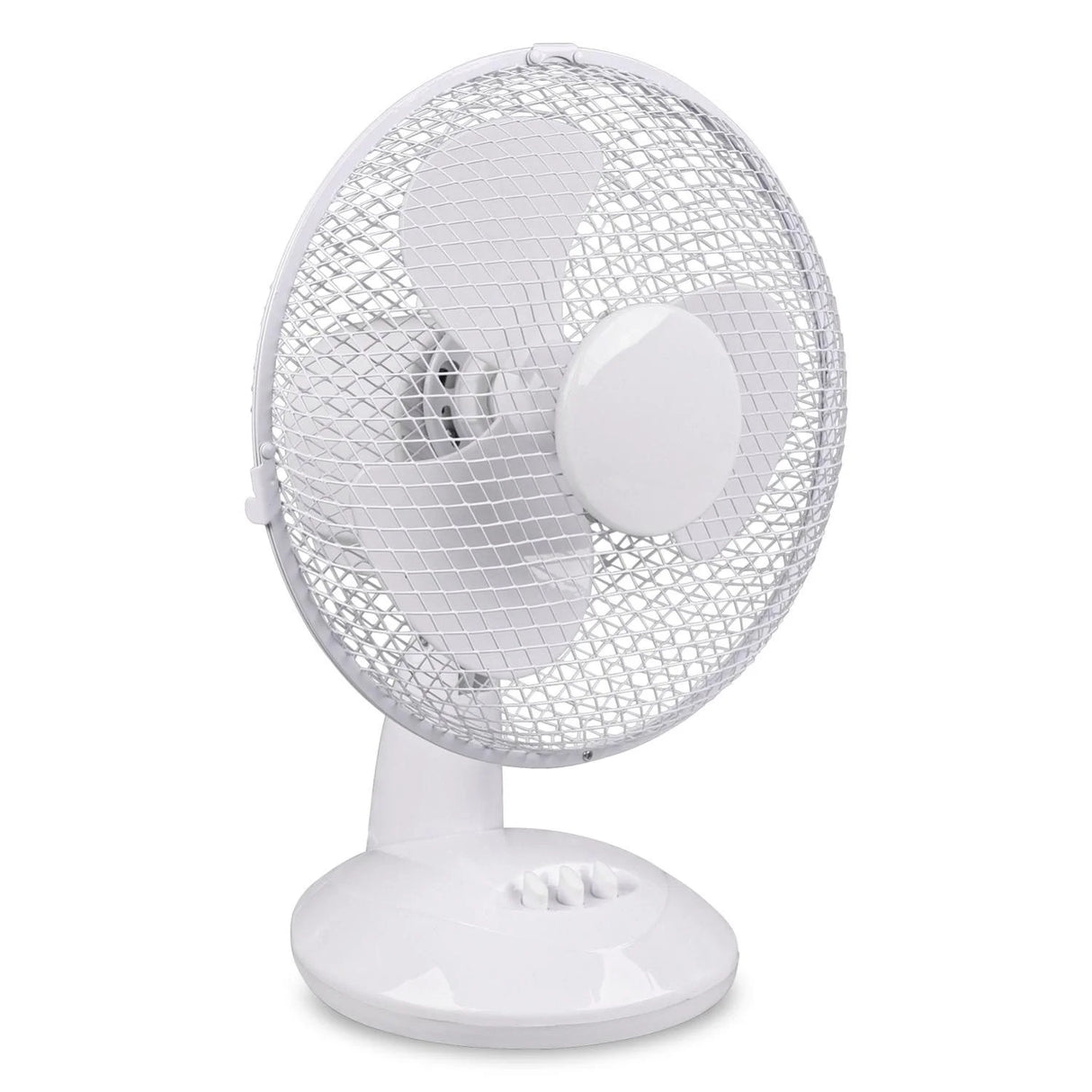 Ventilateur mobile - Plastique - Blanc - 30cm - 60W