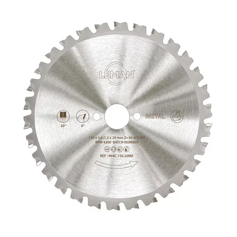 Lame fine LEMAN pour scie circulaire portative - pour métal