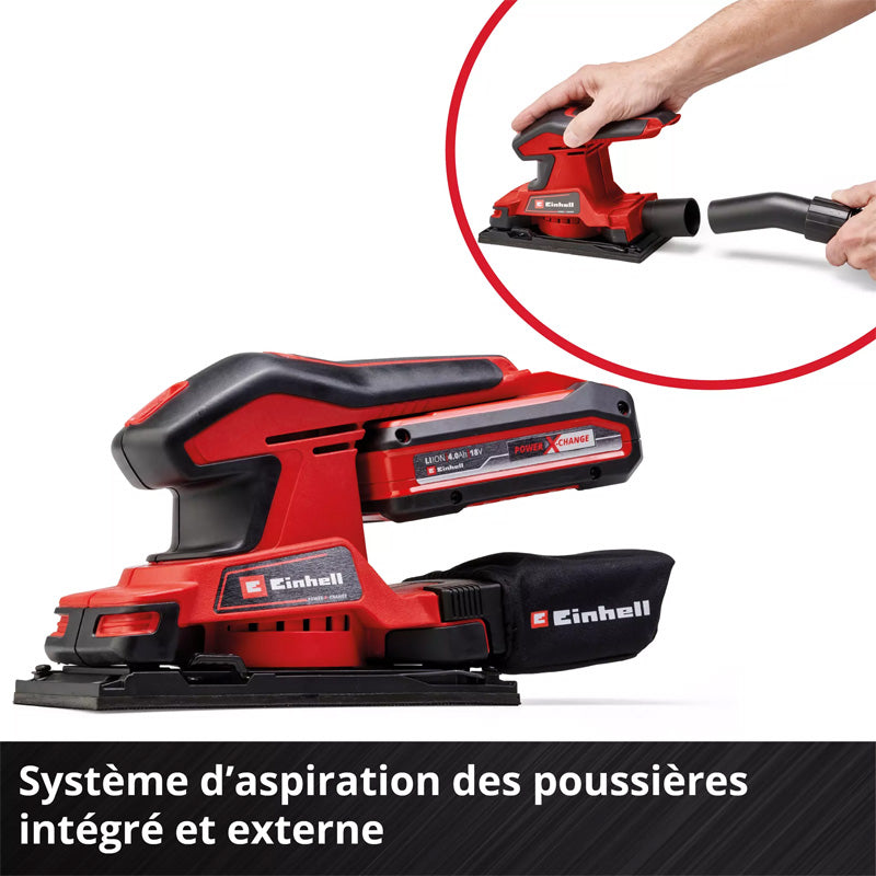 Ponceuse vibrante TC-OS 18/187 Einhell