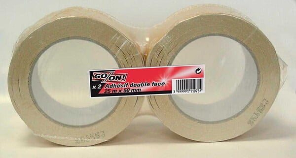 1119754 00 - Lot de 2 double face 25x50mm