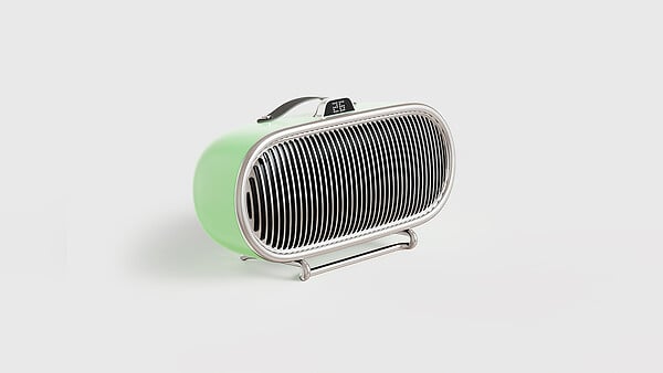 Chauffage Retro - Aluminium - 1500W