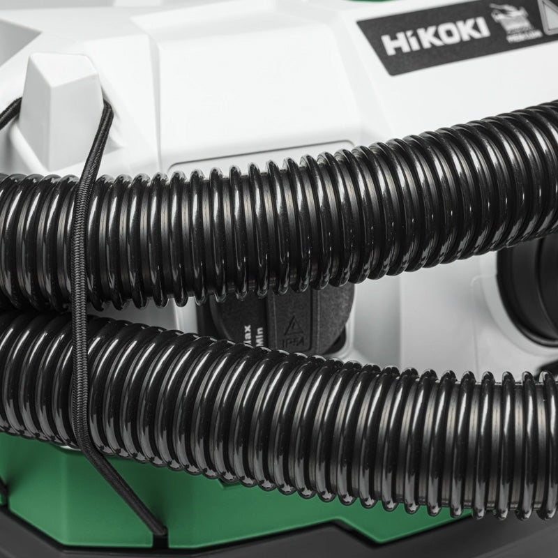 Aspirateur eau et poussières Cuve 30L classe L 1200W - HIKOKI - RP300YLWAZ - 4,2m3/min