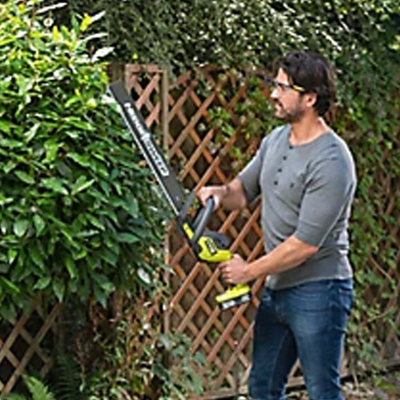 Taille-haies LINEA 18V - RYOBI RY18HT50A-0 - design en ligne - lames 50 cm - écartement 24 mm - HedgeSweep™ (vendu sans batterie)