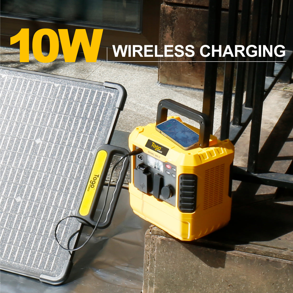 Station d'energie - TOGO POWER - Technologie batterie LiFEPO4 - ADVANCE600LFP - Sortie max AC 1200W