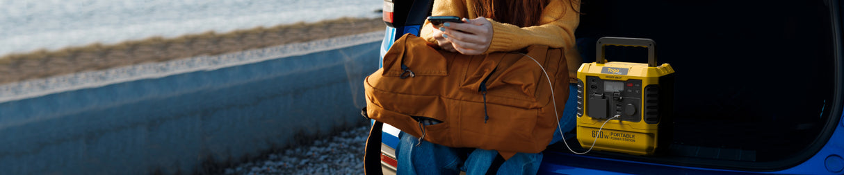 Station d'energie - TOGO POWER - Technologie batterie LiFEPO4 - ADVANCE600LFP - Sortie max AC 1200W