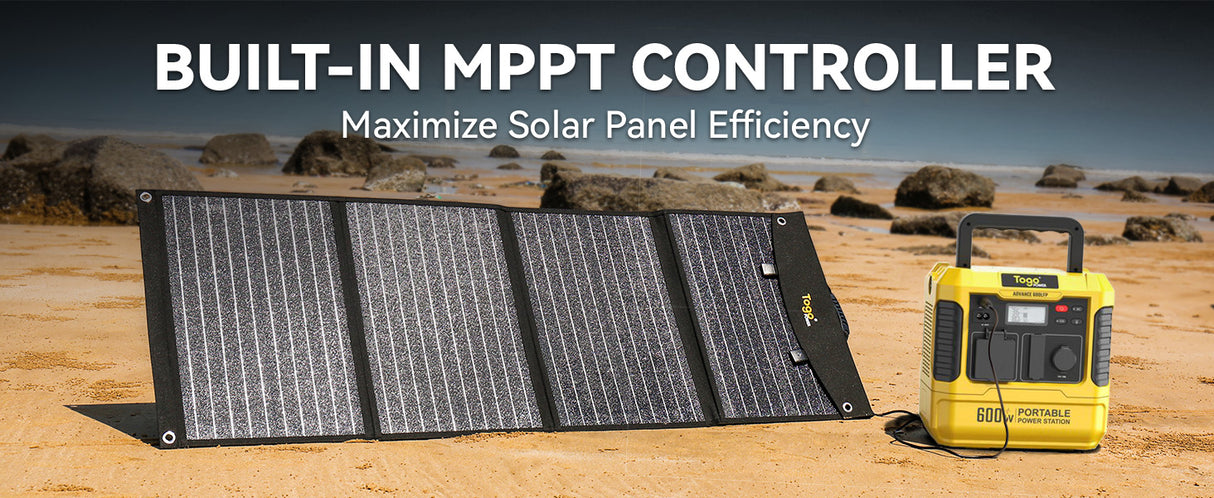 Station d'energie - TOGO POWER - Technologie batterie LiFEPO4 - ADVANCE600LFP - Sortie max AC 1200W
