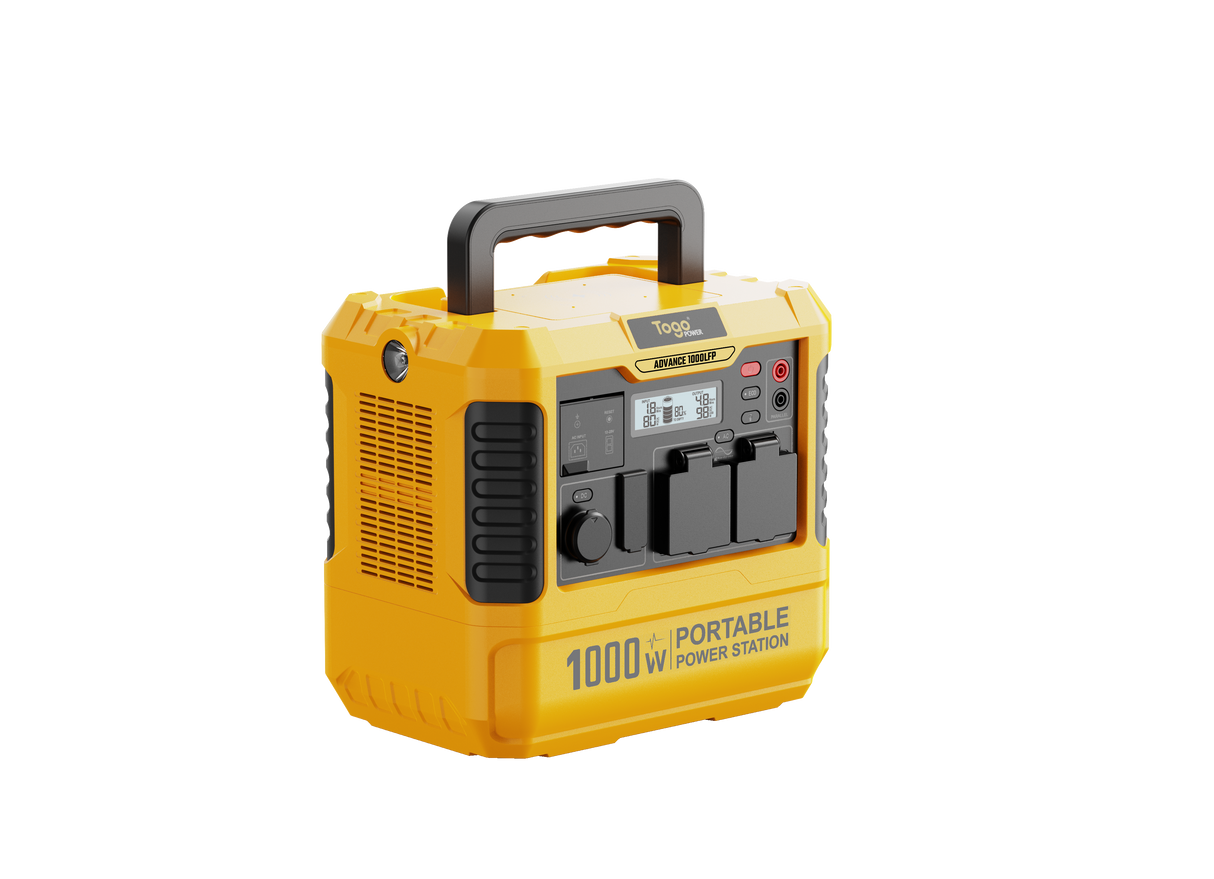 Station d'energie - TOGO POWER - Technologie batterie LiFEPO4 - ADVANCE1000LFP - Sortie max AC 2000W