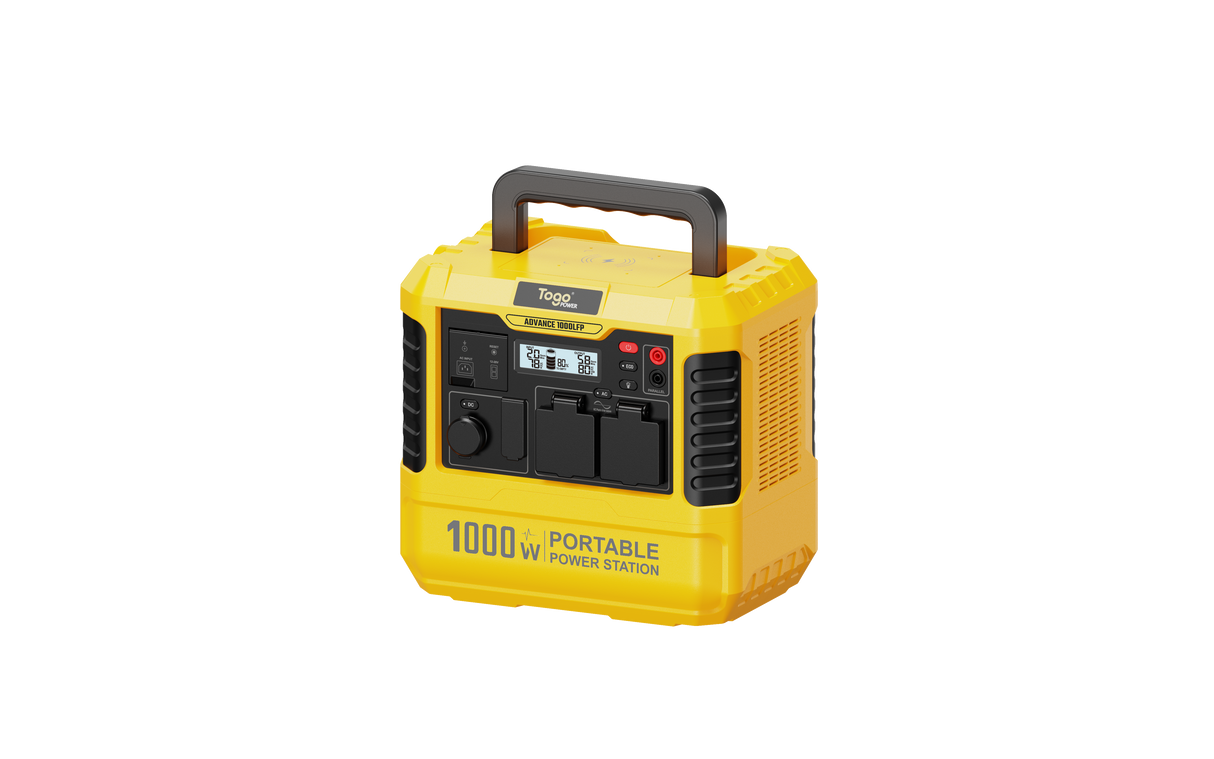 Station d'energie - TOGO POWER - Technologie batterie LiFEPO4 - ADVANCE1000LFP - Sortie max AC 2000W