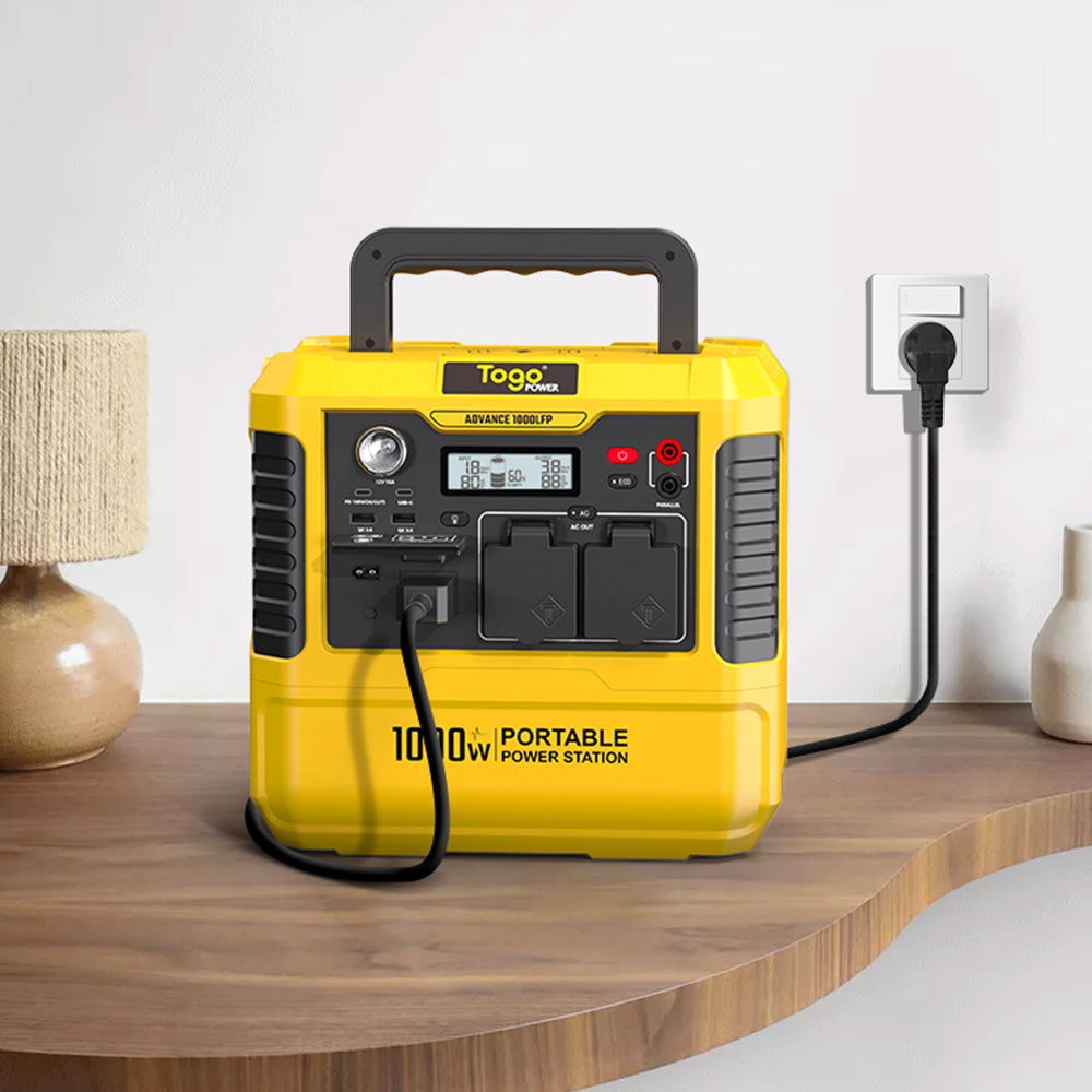 Station d'energie - TOGO POWER - Technologie batterie LiFEPO4 - ADVANCE1000LFP - Sortie max AC 2000W