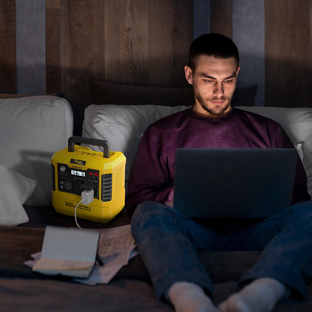 Station d'energie - TOGO POWER - Technologie batterie LiFEPO4 - ADVANCE1000LFP - Sortie max AC 2000W
