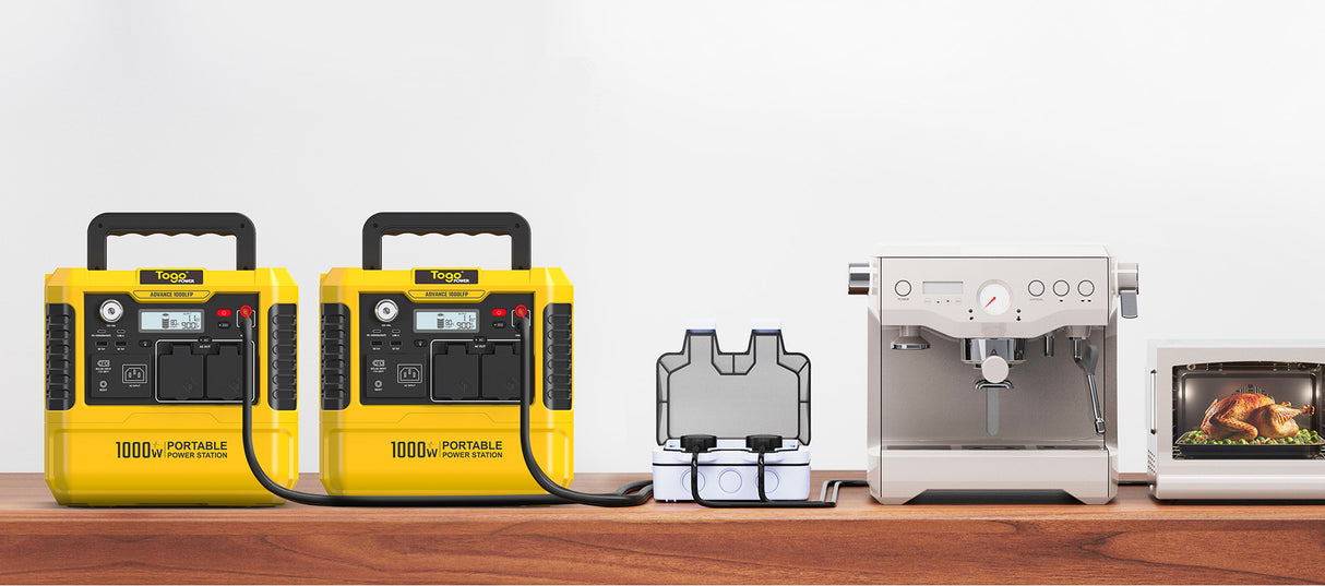 Station d'energie - TOGO POWER - Technologie batterie LiFEPO4 - ADVANCE1000LFP - Sortie max AC 2000W