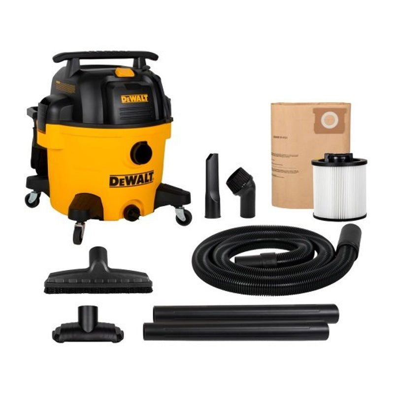 ASPIRATEUR EAU & POUSSIÈRES DEWALT DXVP-QT – 960W, 34L, SILENCIEUX