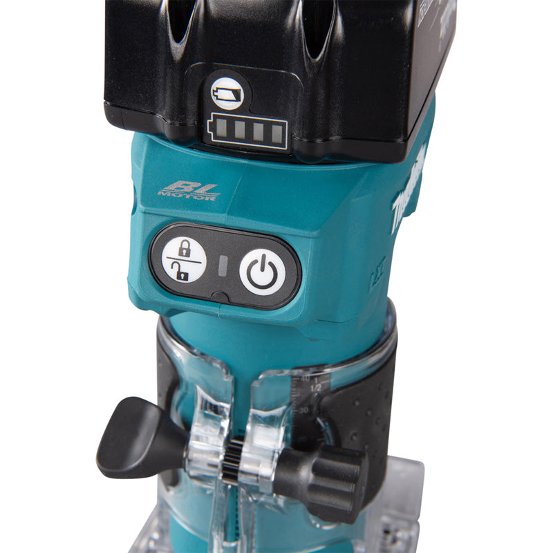 Affleureuse 18V LXT ®MAKITA - DRT52Z Li-Ion - Ø 6 mm (vendu sans batterie)