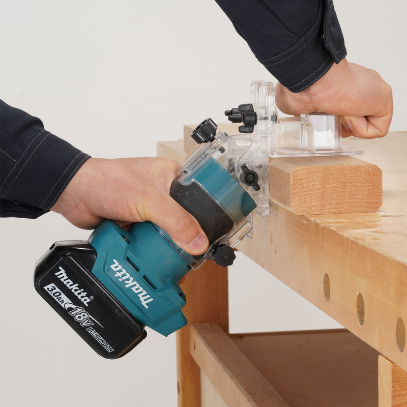 Affleureuse 18V LXT ®MAKITA - DRT52Z Li-Ion - Ø 6 mm (vendu sans batterie)