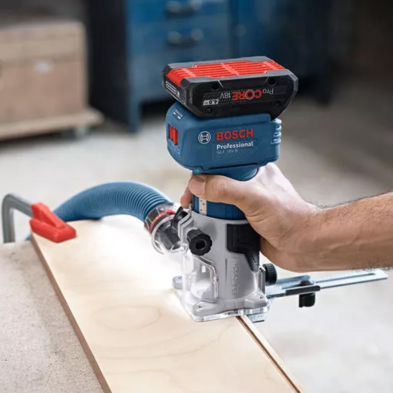 Affleureuse sans-fil BOSCH GLF 18V-8 - 0 601 B51 100 Professional (vendu sans batterie) en L-BOXX avec accessoires
