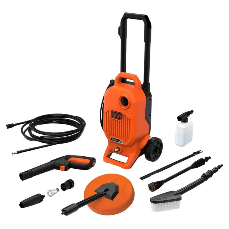 Nettoyeur Haute Pression BLACK+DECKER BEPW1700KIT-QS - 1700W - 125 bar - Kit Terrasse