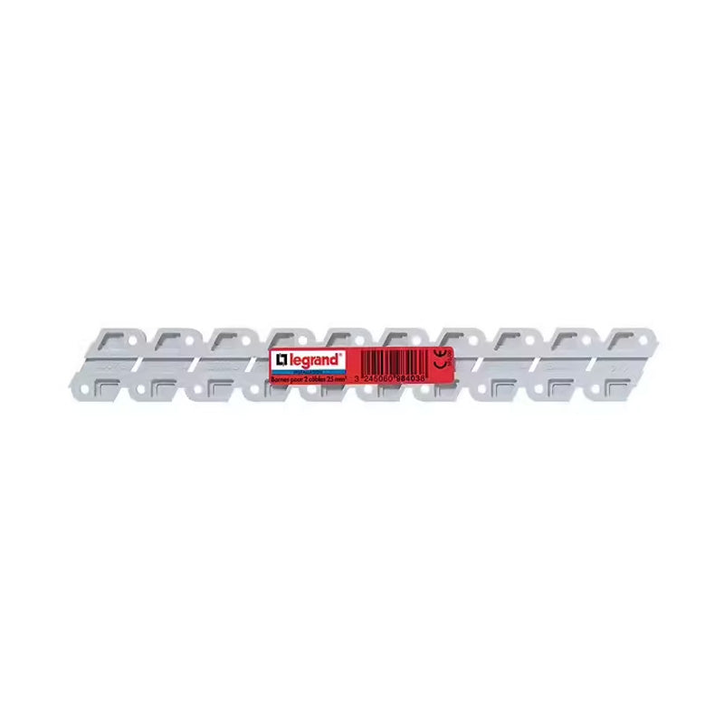 Borne de raccordement pour coffrets de dérivation LEGRAND 098403 2x25 mm² 10 bornes