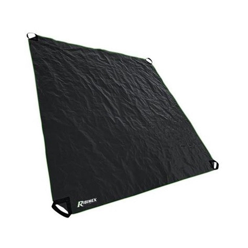 Bache ramasse déchets RIBIMEX VERTS 2x2m 4 poignées