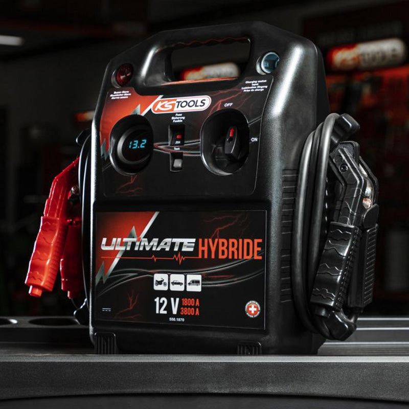 Booster hybride 1800 A au démarrage - KS TOOLS - 550.1870