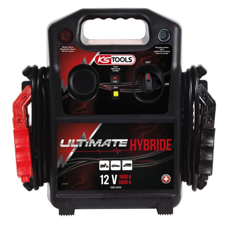 Booster hybride 1800 A au démarrage - KS TOOLS - 550.1870