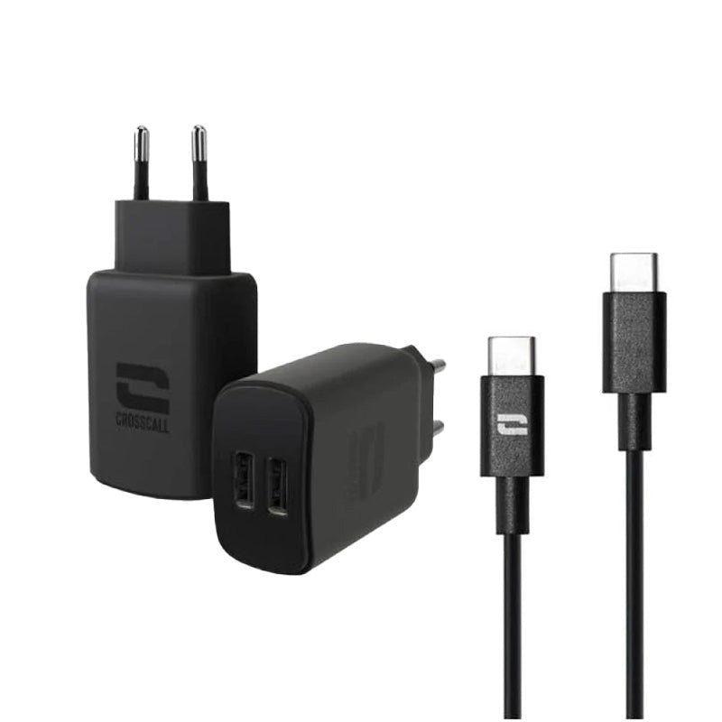 Pack chargeur CROSSCALL + tête de chargeur double entrée - P-charge