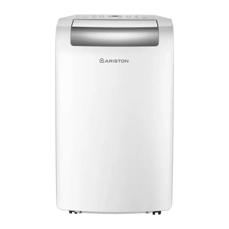 Climatiseur mobile 4 en 1 - ARISTON - Mobis 10 Pro - 10000 BTU/2,9kW - Refroidissement Déshumidificateur Ventilateur Mode nuit - Classe A+