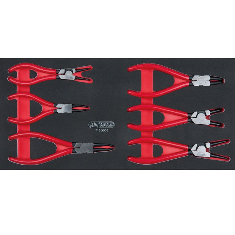 Composition d'outils 6 tiroirs pour servante, 455 pièces - KS TOOLS - 714.0452