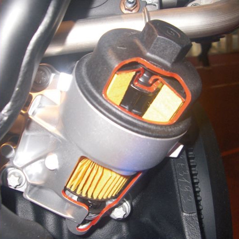 Coffret de cloches pour filtre à huile 3/8'' + 1/2'', 30 pcs - KS TOOLS - 150.9350