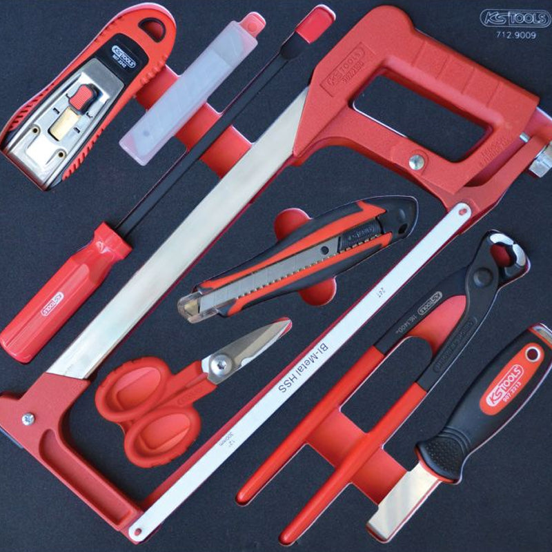 Composition d'outils 5 tiroirs pour servante, 187 pièces - KS TOOLS - 714.0187