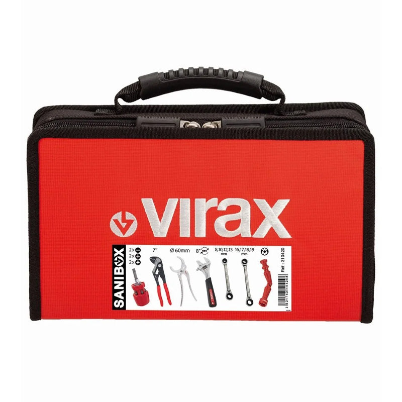 COFFRET SANIBOX - Lot de 7 outils du plombier VIRAX 310420